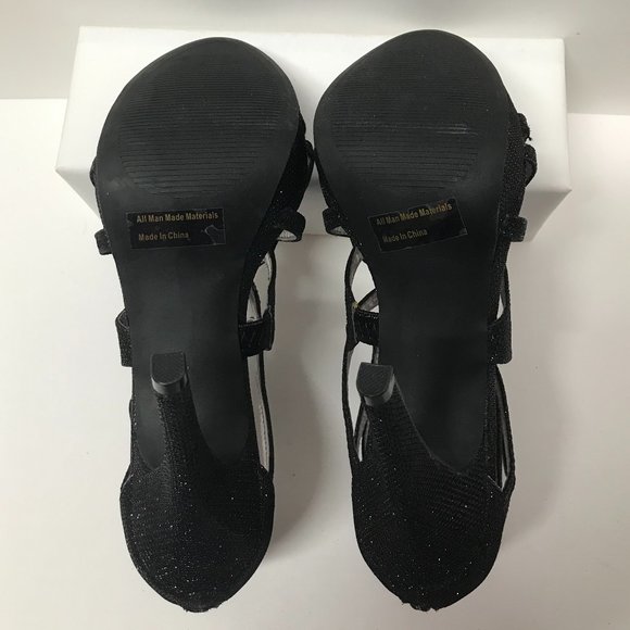 Report Rocko Caged Platform Evening Sandals - Picture 15 of 16